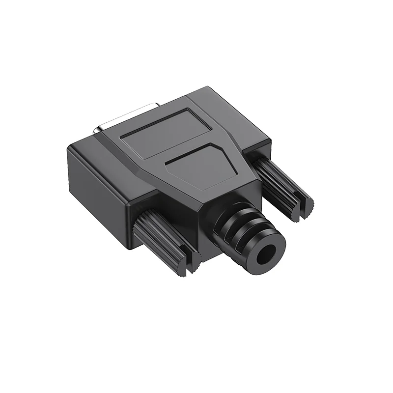 DB15 коннекторы для сварки комплект оболочки из ПВХ штепсельная вилка/гнездовая розетка 2 ряда 15-контактный Серийный порт штекерные адаптеры