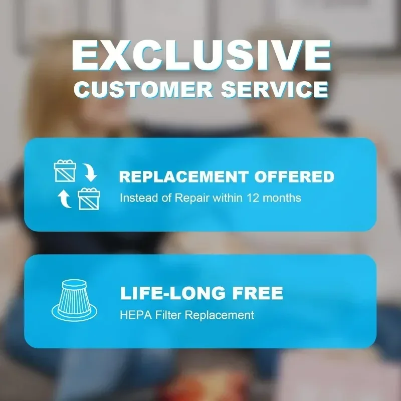 Handheld Cordless Car Vacuum Cleaner Portable Lightweight and Powerful Suitable for Car, Home, Office and Pet Hair