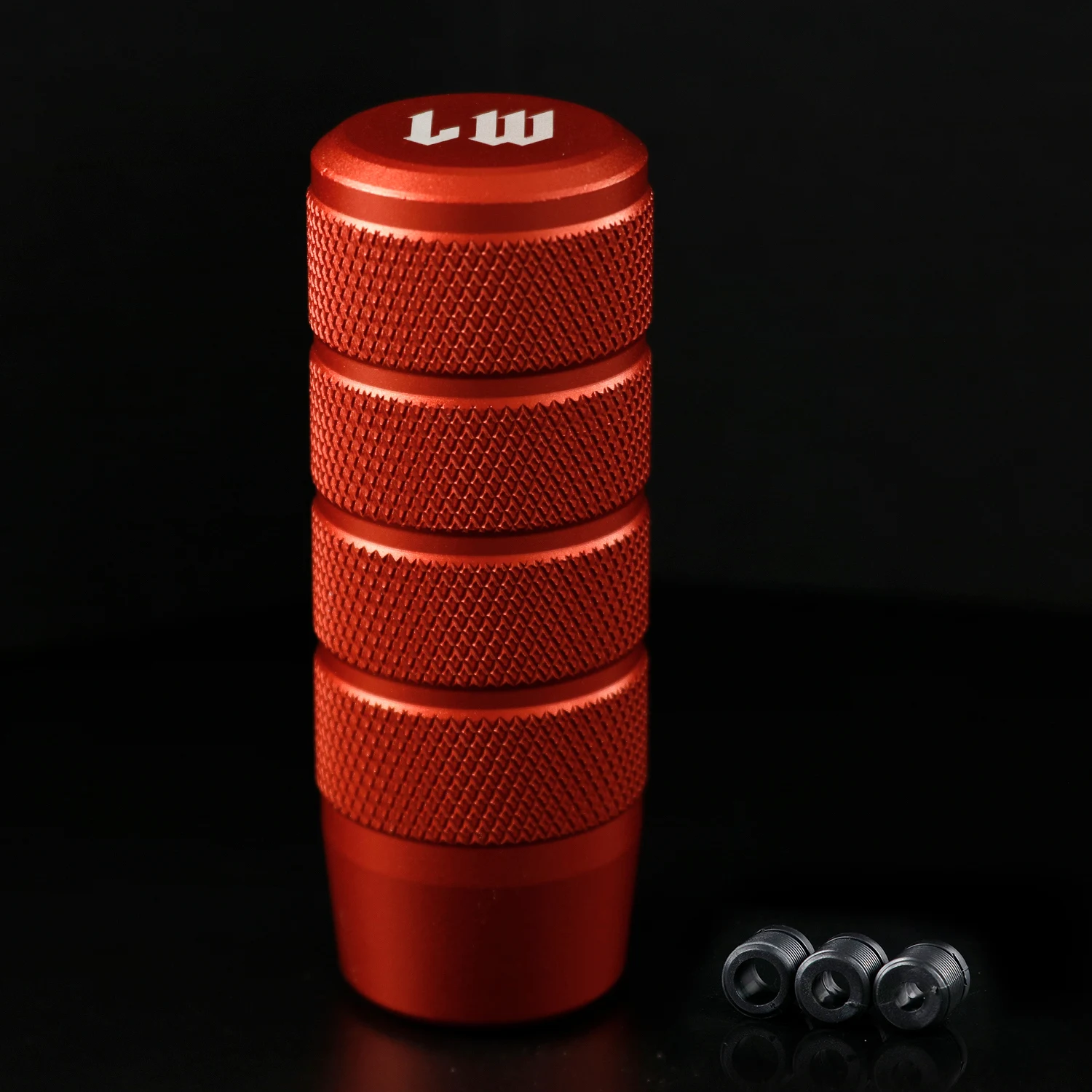 9 Colors in Stock LW Anti-skid Design 95mm Car Gear Shift Knob Shifter Lever Head image 3