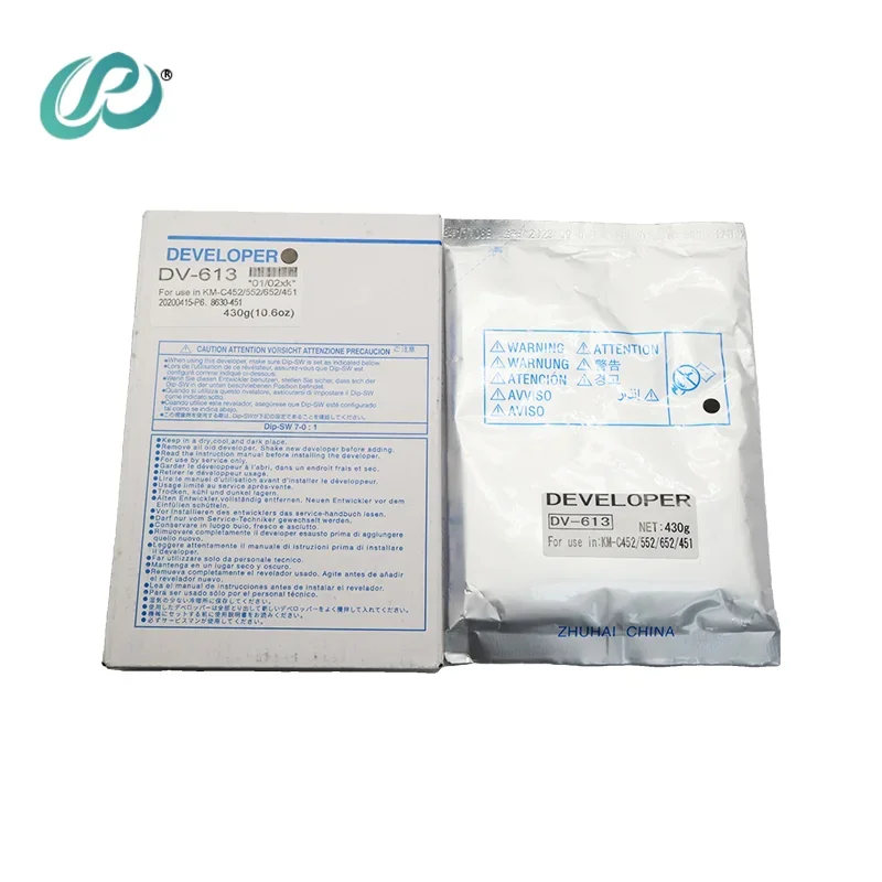 DV613 Highly Developer Powder for Konica Minolta Bizhub C452 552 652 Compatible Copier Spare Parts CMYK430G 4pcs