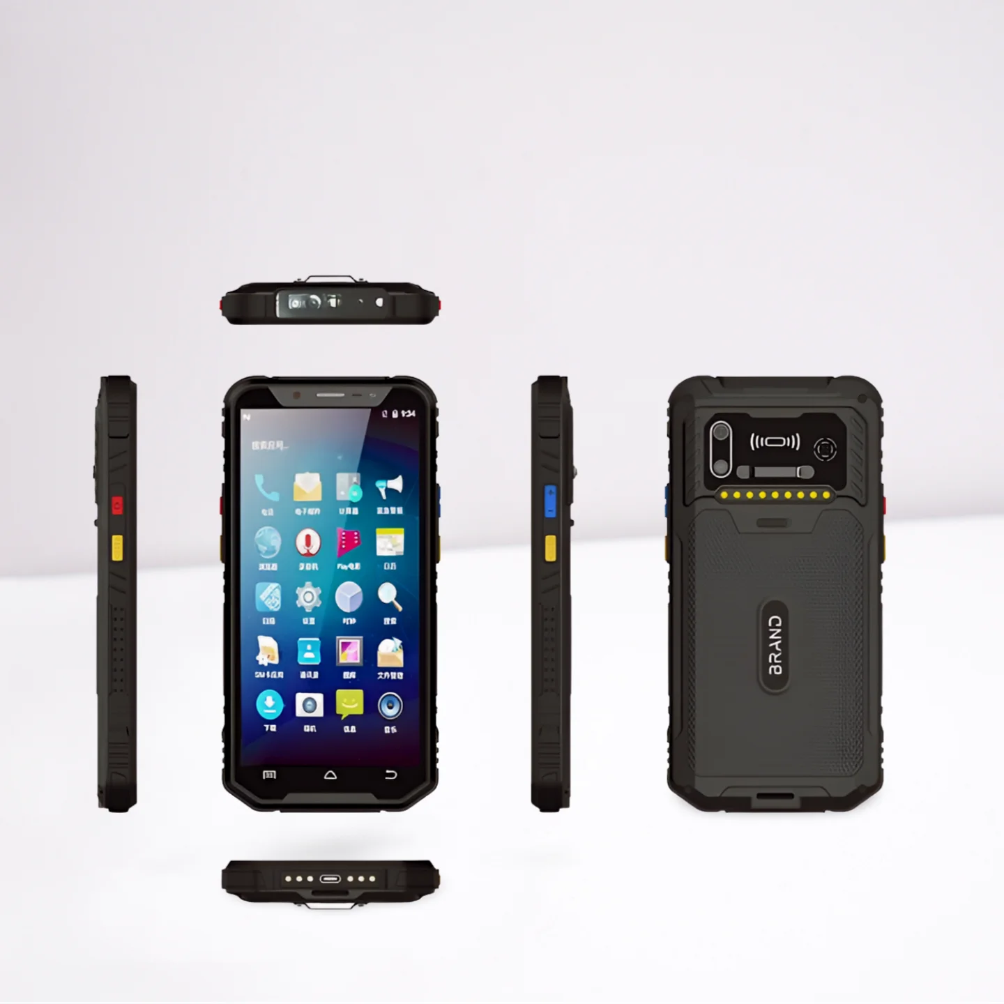 

2025 hot sale New HC750 Rugged PDA Device with Android 12 NFC Barcode Scanner for Industrial Use for Medical Care and Warehouse