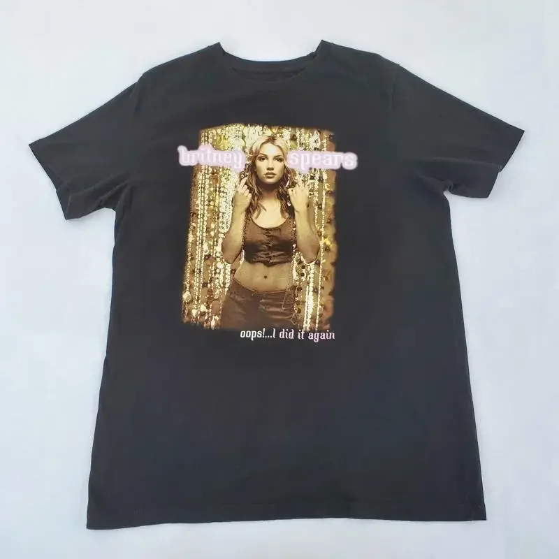 Britney Spears Oops I Did It Again tour 2000 Large T Shirt Vintage Style 2020