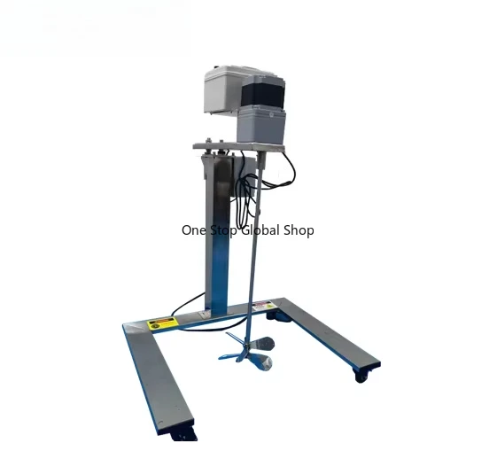 

50-200L Industrial Ibc Tank Mixer Food Sauces Lotion Detergent Liquid Chemical Shampoo Electric Agitator Mixing Machine