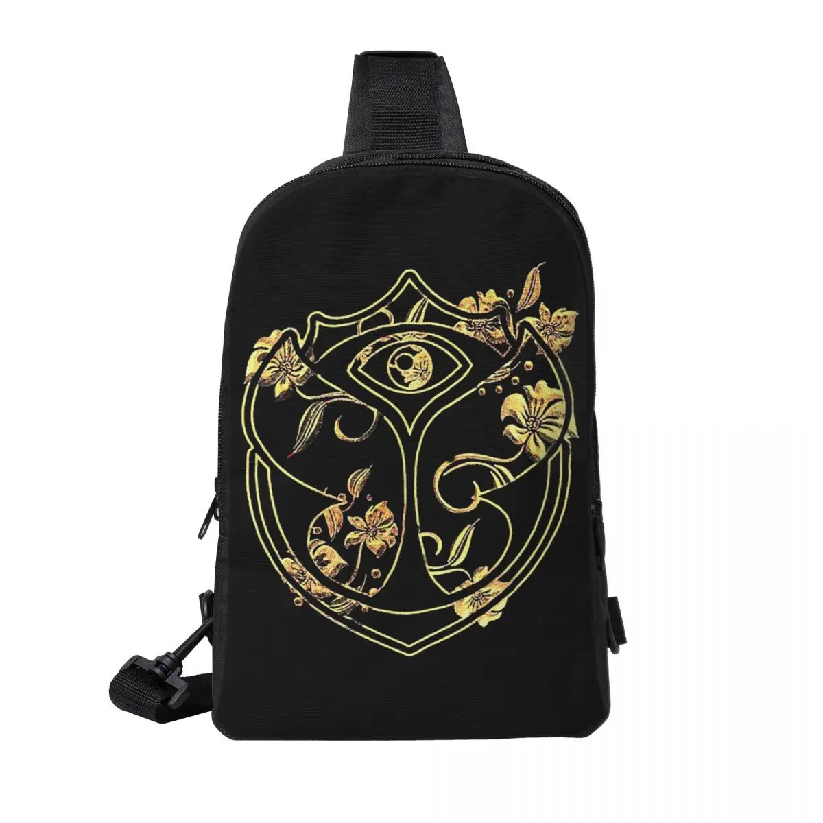 

Tomorrowland Belgian Electronic Dance Music Festival Chest Bag Men Sling Crossbody Backpack Chest Bag Daypack Shoulder Bag