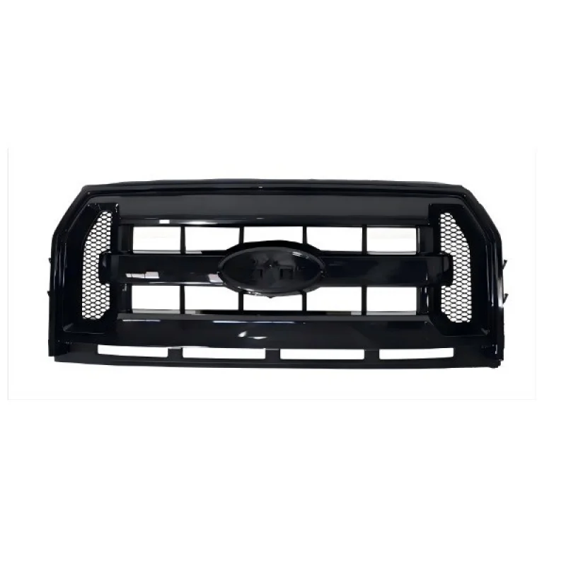 High-spec Black OEM Front Grille Factory Auto Parts Full-size Pickup Truck 2015-2017