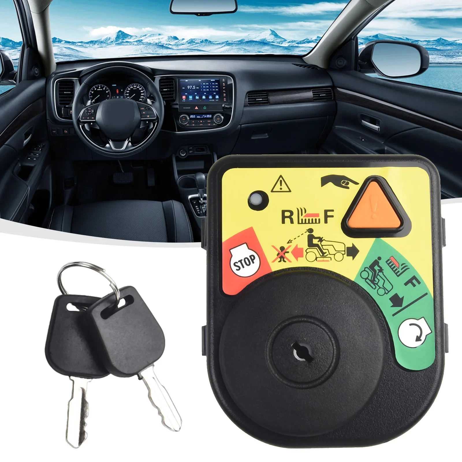 

Key Ignition Switch Brand New Ignition Switch&Key Most Consumer Riding Mowers 725-04227 725-04230 Direct Replacement