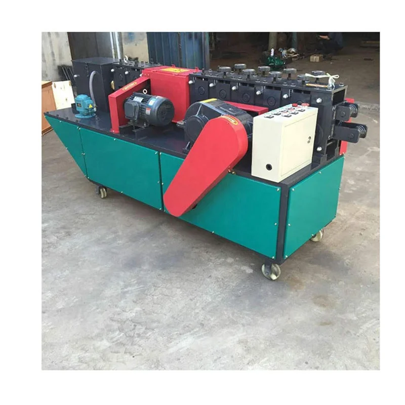 متعددة الوظائف الفولاذ المقاوم للصدأ 6 مللي متر قضيب زاوية بار سلك مستقيم حالة جديدة البناء آلة استقامة حديد التسليح