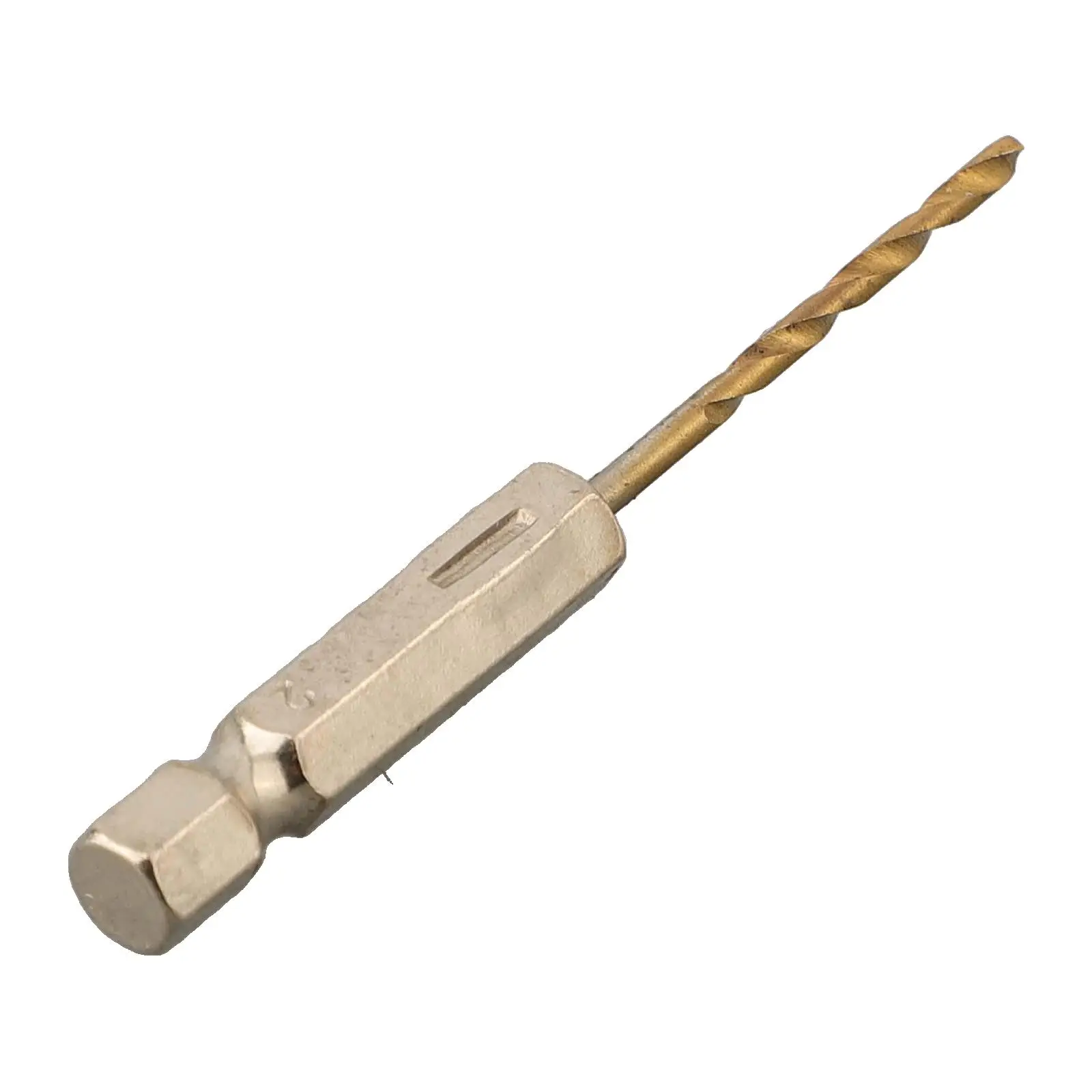 Mata Bor ใหม่เอี่ยม HEX Shank 5.0mm/0.20 "5.5mm/0.22" 6.5mm/0.26 "1/4" HEX Shank GOLD 13นิ้วเหล็กกล้าความเร็วสูงที่แตกต่างกัน