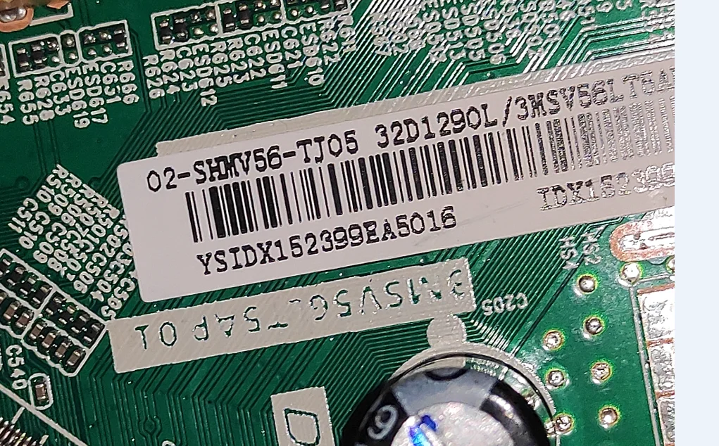 ¡Envío gratis! 3MS553LT5AP01 3MS56LT5AP01 32S1290L placa base de TV tres en uno probada bien 39-51v 520ma