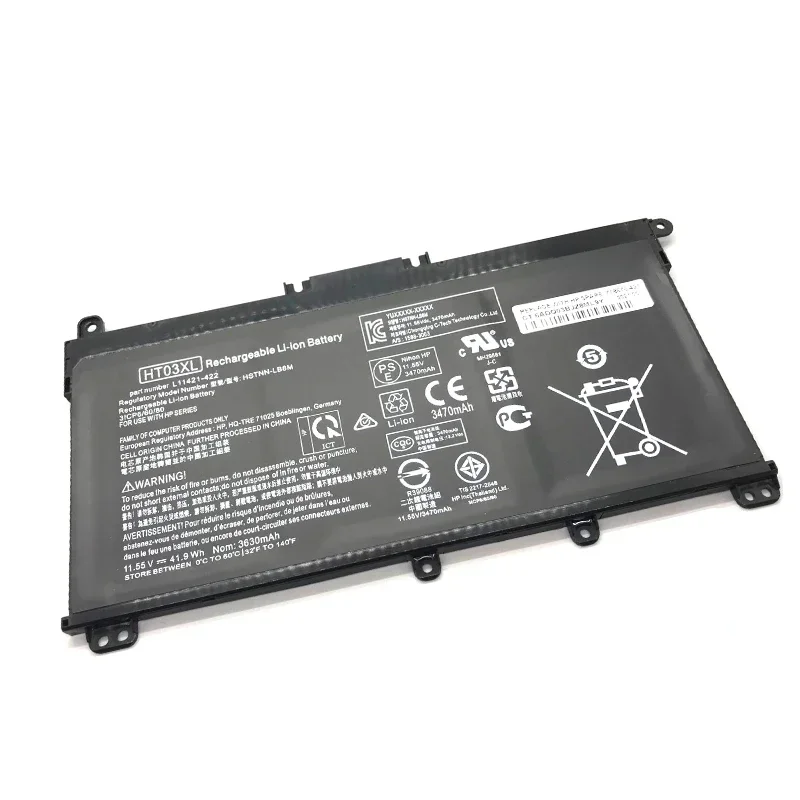 Imagem -02 - Nova Bateria Genuína para Laptop Ht03xl para hp Pavilion 14-ce0001la 14-ce0014tu 14-ce0010ca Hstnn-lb8l L11421421 250 255 Série g7