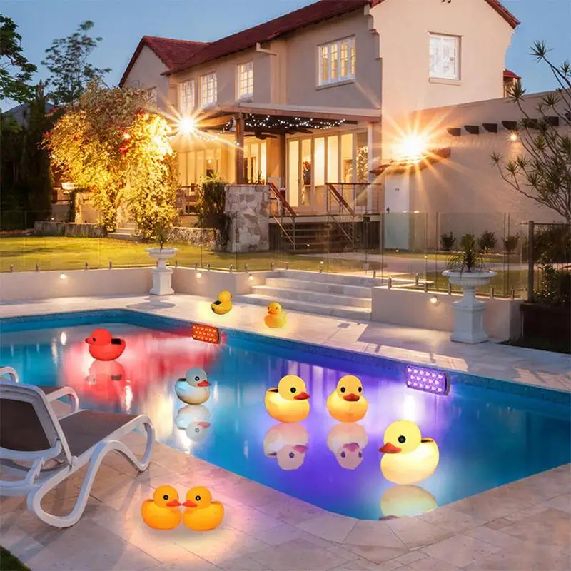 Floating Pool Ducks Light Solar Floating Duck Pool Lights Stylish Solar Ducks For Pool Solar Light Floating Floating Duck Pool