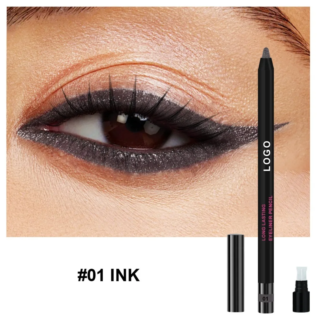 24 Color Eyeliner Long Lasting Highly Pigmented Aegyo Sal Gel Pen Private Label Custom Logo Vegan Makeup Wholesale
