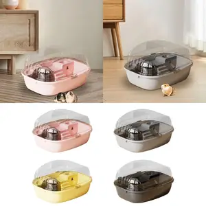 Lồng trên mở trong suốt cho động vật nhỏ, lồng chuột đồng lớn, nhà thỏ, gerbos, nhím, chuột 8 Bán hàng địa hình chính cho Hamster - №6