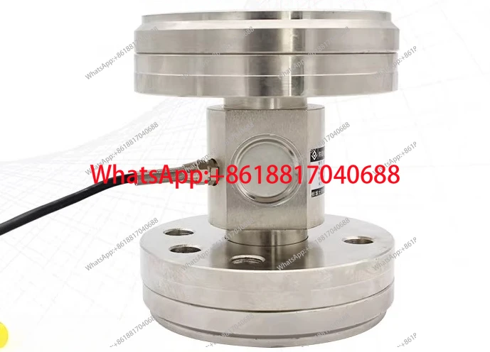 Pressure weighing sensor flange installation high precision force measurement DYZ-013