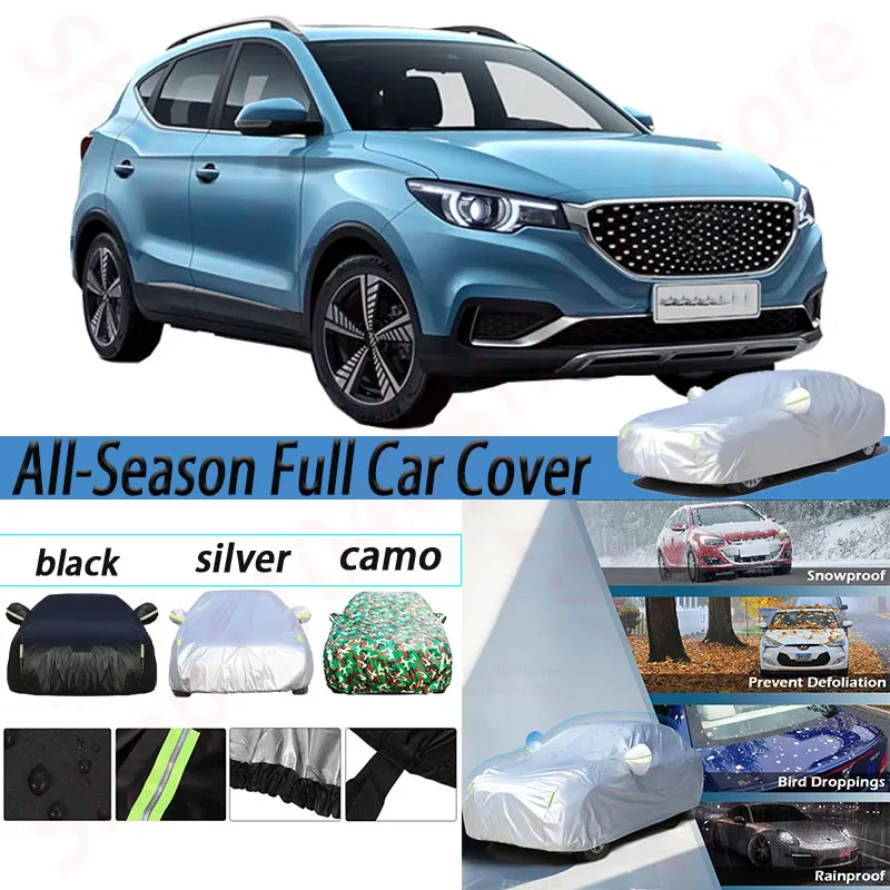 

Waterproof Car Covers For MG ZS ZX ZST Outdoor Anti-UV Sun Shade Rain Snow Prevent Auto Cover All Season Suitable