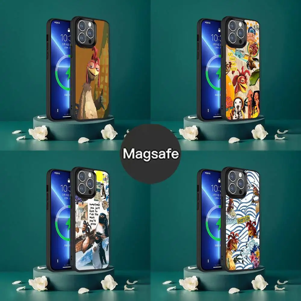 

Chicken J-Joe Surf Phone Case For iPhone 17,16,15,14,13,12,11,Pro,Max,Plus,Mini,SE4,E Magnetic Magsafe Wireless Charging