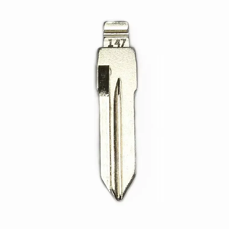 10Pcs #147 GT10 Metal Uncut Flip Key Blade Replacement Blank Compatible KD VVDI Remote Key For IVECO Auto Car Interior Spare Par