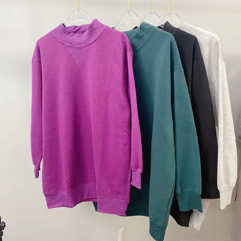 

Женская толстовка Rabbit Home Original D в японском стиле с флисовой подкладкой, свободная, удобная, мягкая, цветная, из полиэфирного волокна