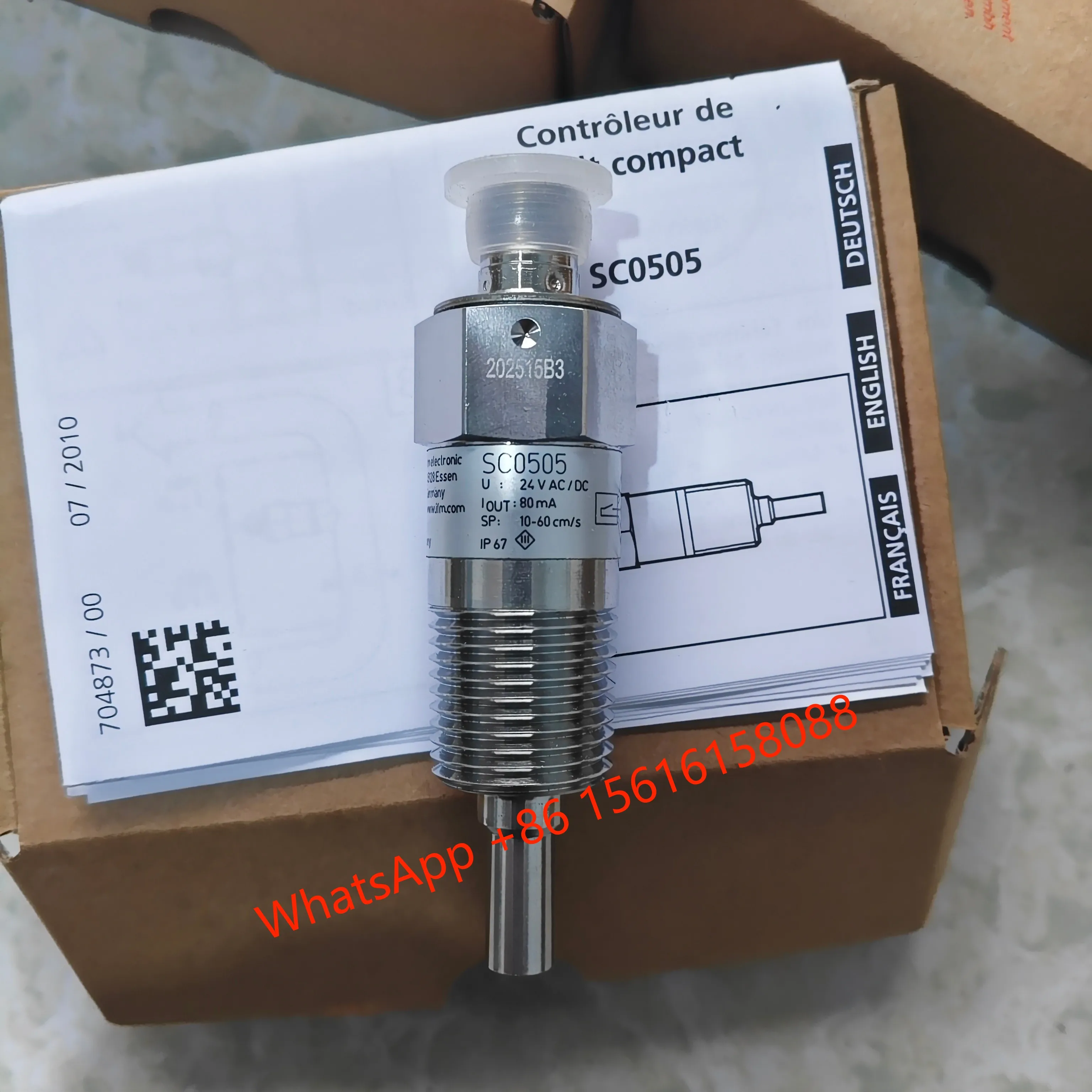 New for ifm Electronic Flow Switch SC0505