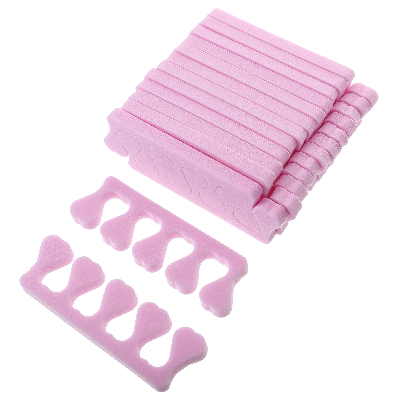 

100 Pairs Manicure Disposable Sponge Toe Separator Nail Tools for Pedicure Separators Spacers