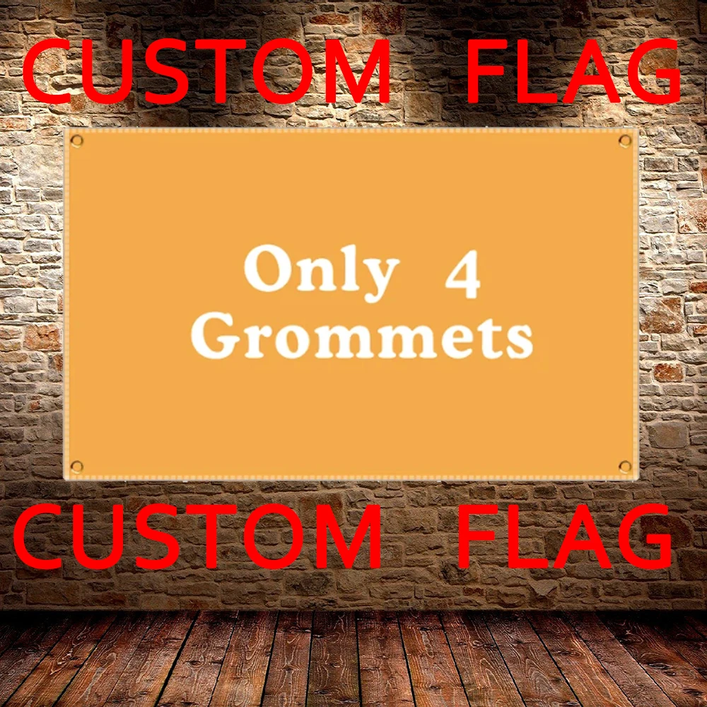 90x150cm 3x5ft  Makeing Custom Flag/Banner Digital Printing Club Flags Bar Event Banner Car Flag Customization Logo