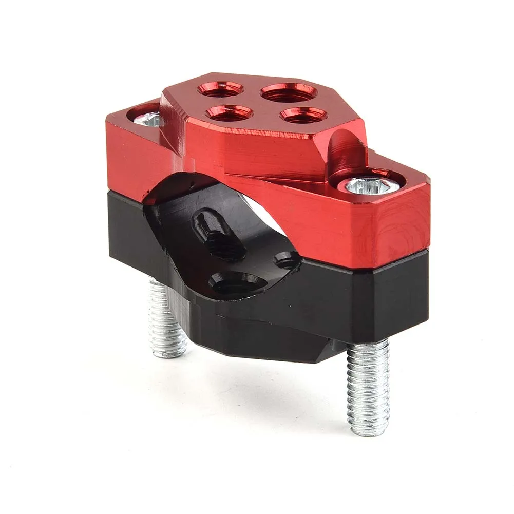 2024 Hot Sale Motorcycle Car Headlight Spot Light Turn Signals Holder Mounts Bracket Fork Clamp Red Brand New And High Quality