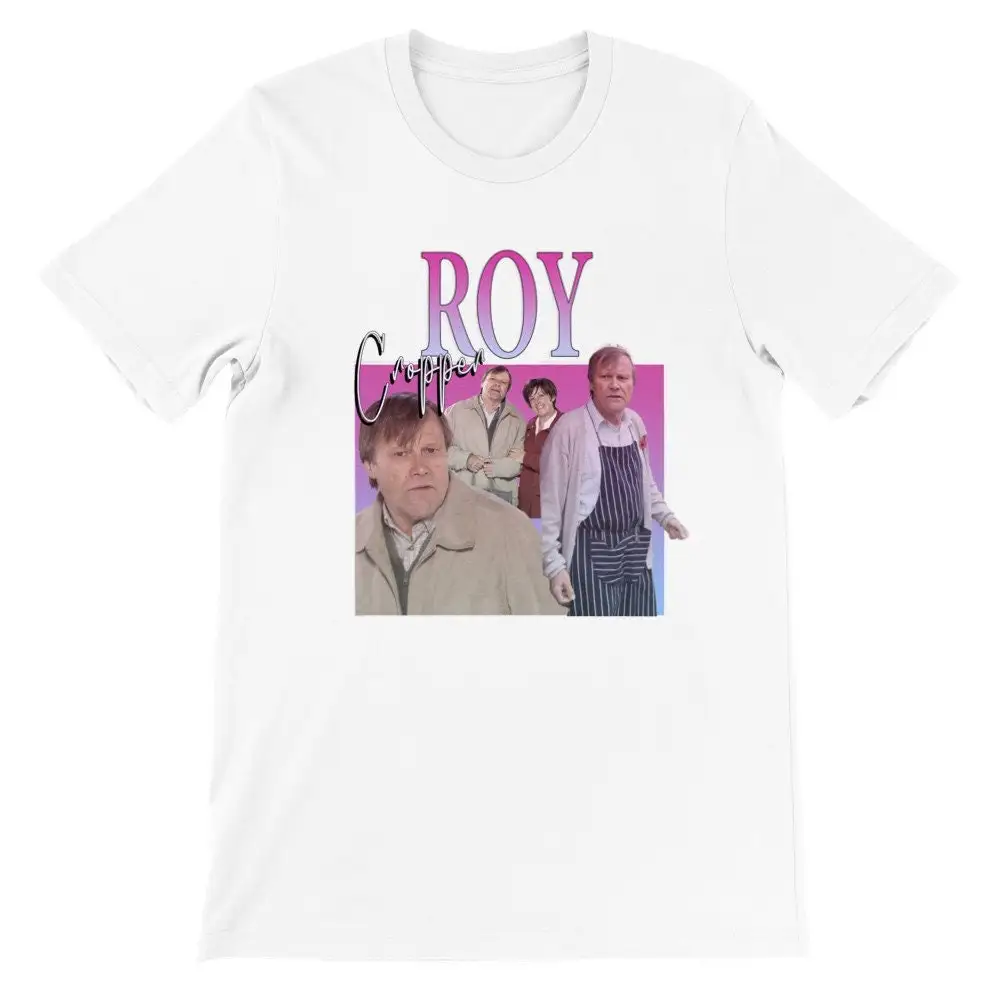 Roy Cropper T shirt Corri Coranation street funny gift meme tee Homage bootleg