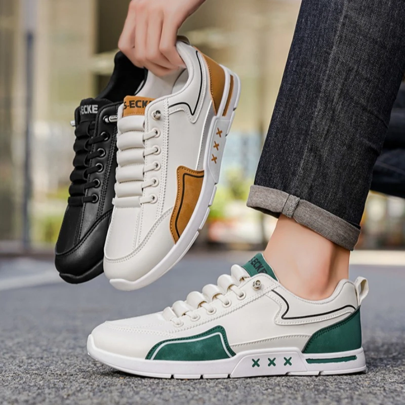 

Мужские повседневные туфли с плоским низким каблуком, круглым носком, разноцветные, всесезонные, модные, на резиновой подошве, новая вулканизированная модель