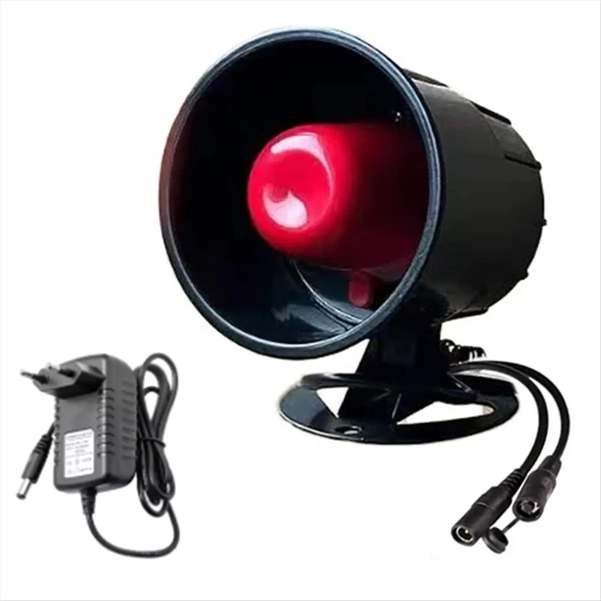 ☶❈＊♥AC877-Smart Home Security System WIFI 433Mhz Wireless Alarm Siren Easy Installation Ideal for Home and Safety EU Plug