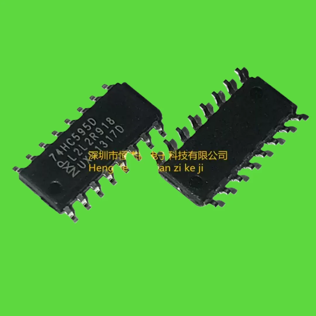 5PCS/patch new imported original 74HC595D 74HC595 SOP-16 8-bit serial register