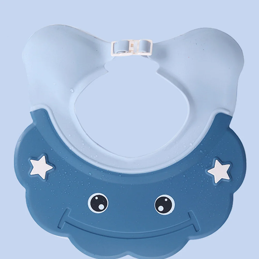 2 قطعة قبعات شامبو للأطفال مقاومة للماء PP قبعة استحمام قابلة للتعديل مريحة غير قابلة للانزلاق على شكل حيوان قبعة استحمام قبعات شامبو للأطفال #2