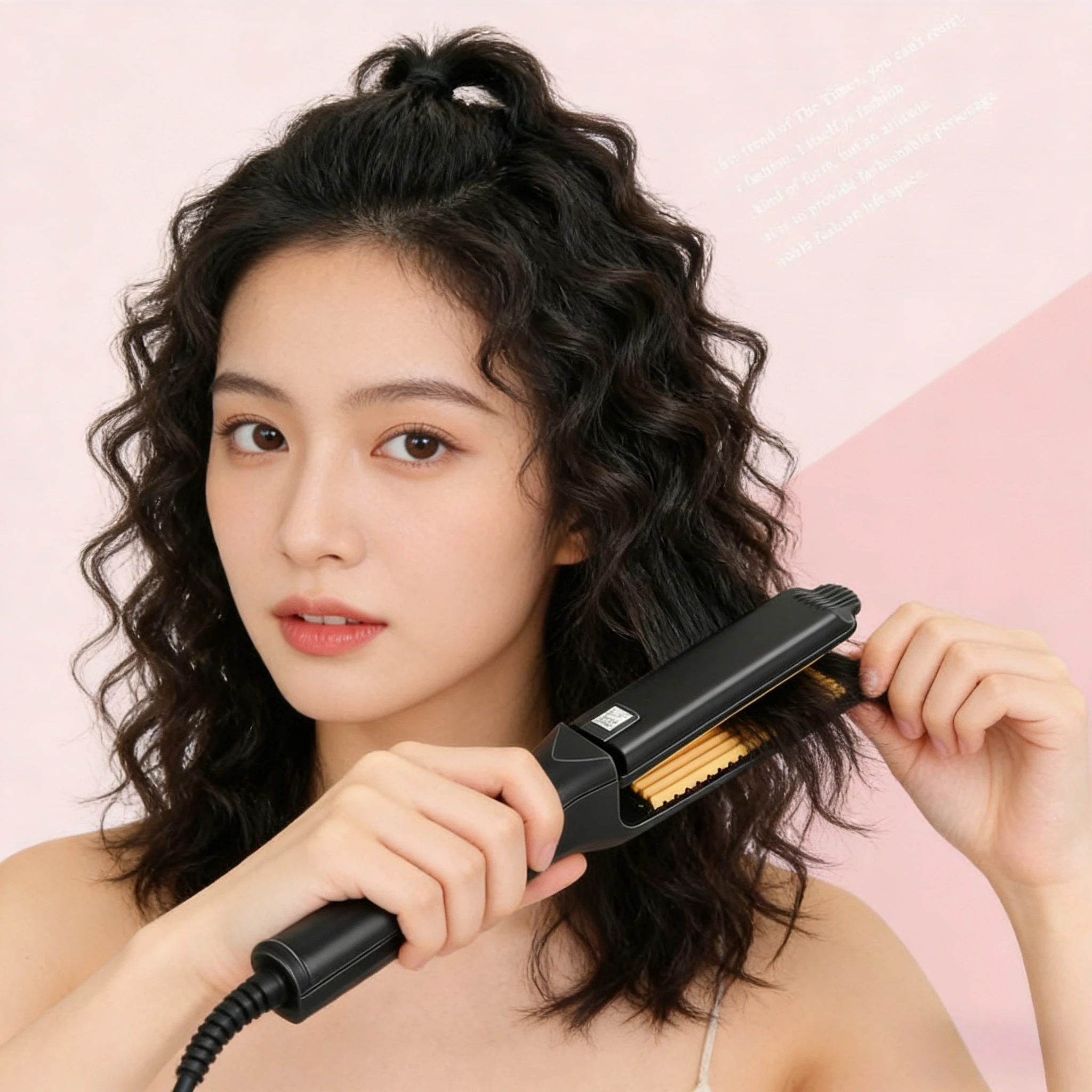 

Профессиональный керамический выпрямитель для волос 4-в-1: плойка, щипцы для завивки, расческа-спрей, утюжок для укладки волос. Инструменты для салонов красоты.