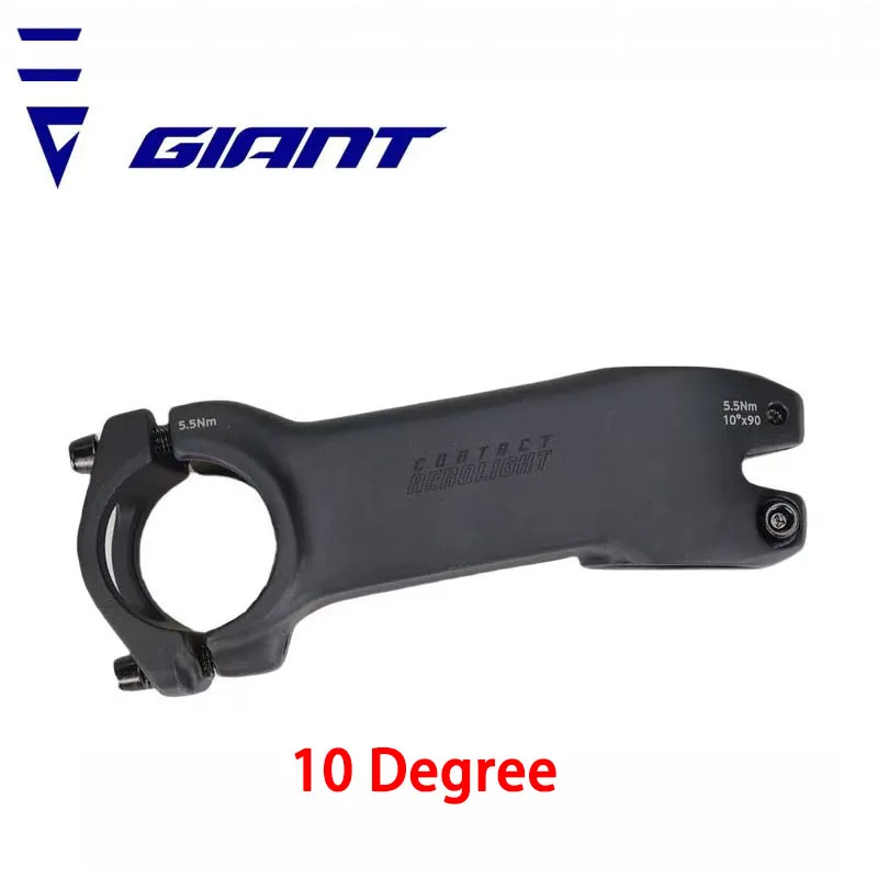 عملاق 28.6 مللي متر 31.8 مللي متر OD1 خفيفة 10 درجة الطريق دراجة المقود الجذعية 50/60/70/80/90/100/110 مللي متر