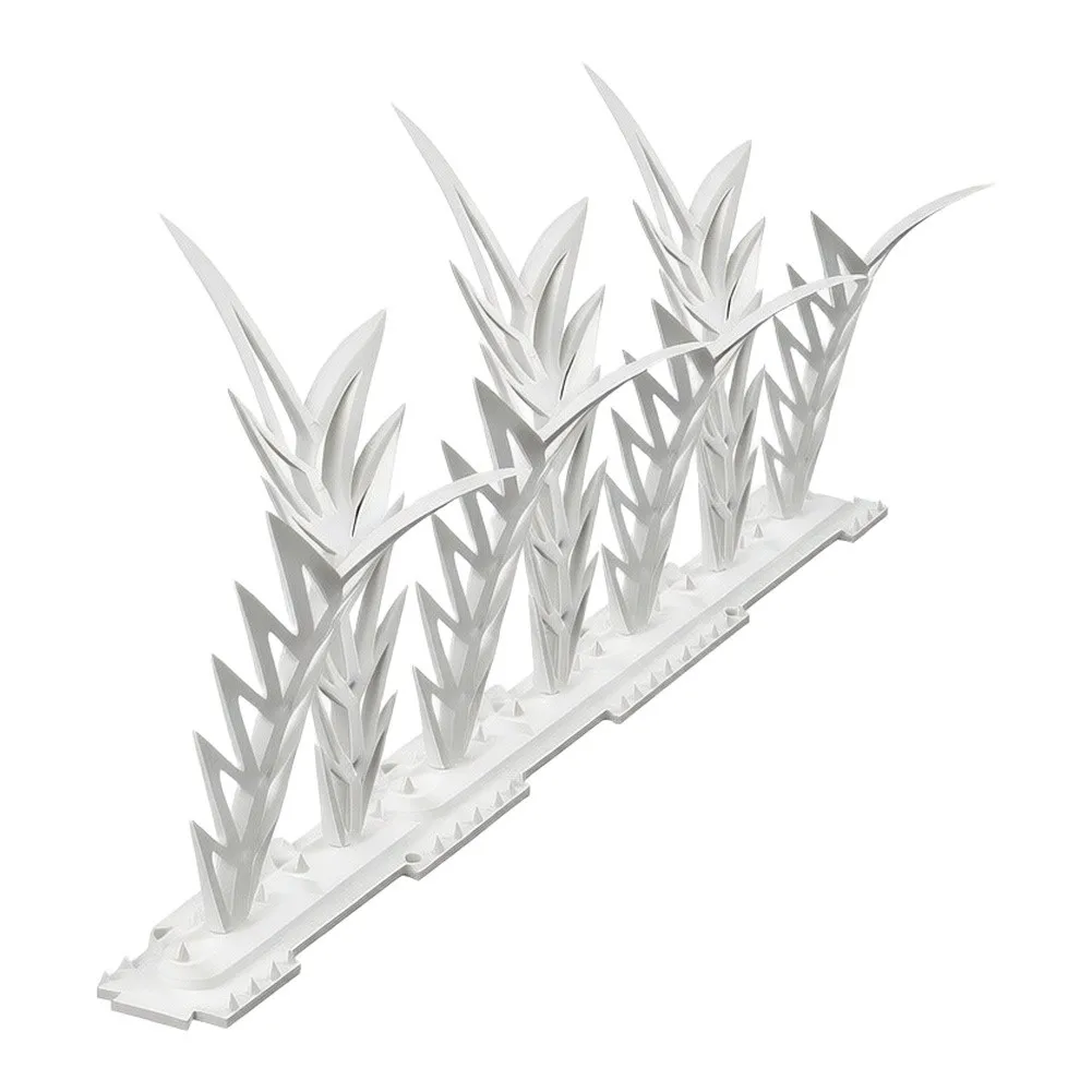 Branch Shaped Plastic Bird Spikes for Roof Fence Protection Weather Resistant HIPS Material Bird Control Solution