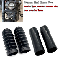 Motorcycle Front Fork Boot Slider Shock Absorber Cover Gaiter Fit for Honda Rebel CMX500 CMX300 CMX 500 300 2017 2018 2019-2024