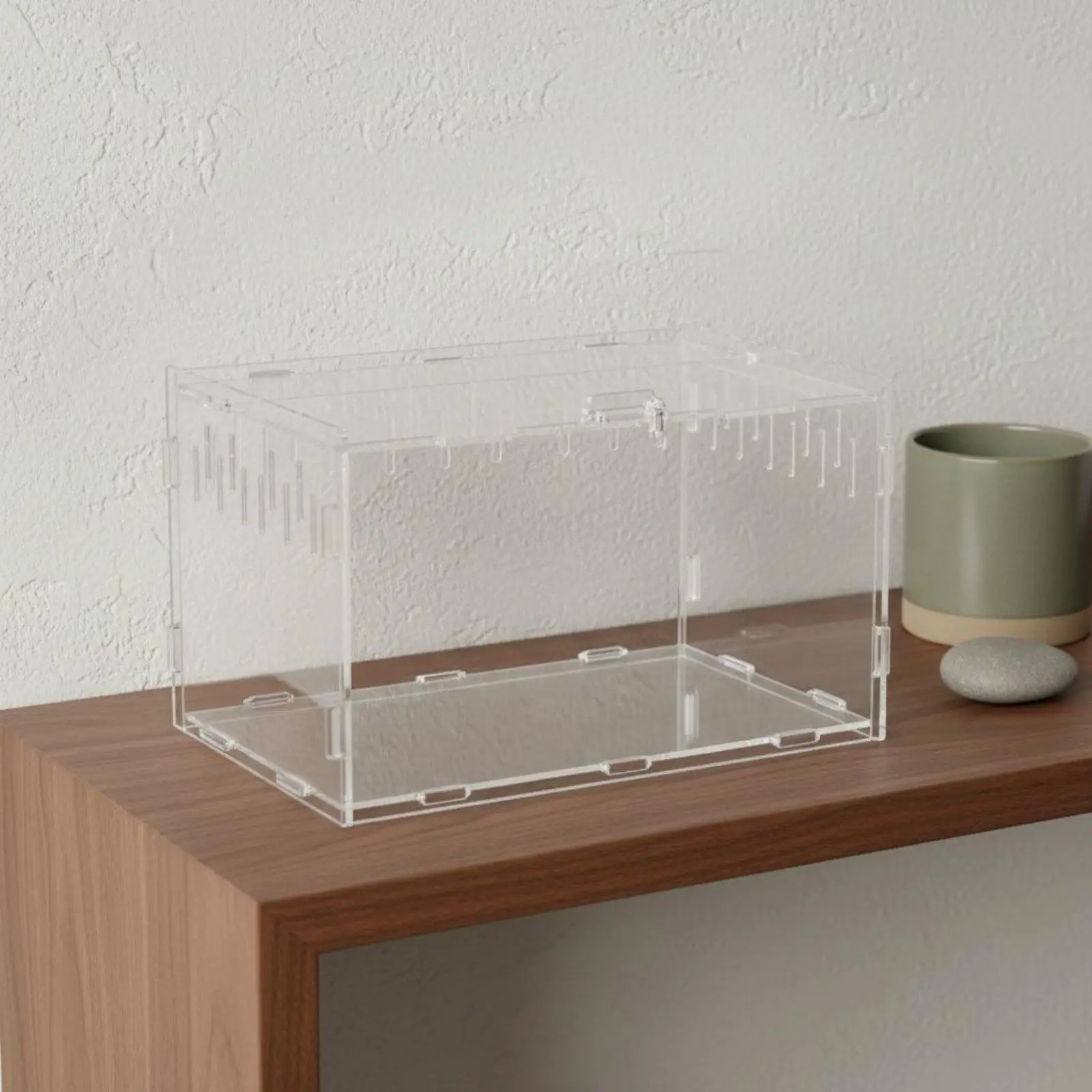 Transparent reptile enclosure, Tall, transparent, clear reptile habitat, Transparent reptile enclosure, Tall, transparent, clear reptile habitat,