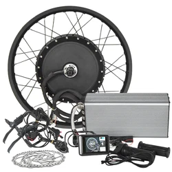 Vendita calda 72v 3000w 5000w 8000w Kit motore per bicicletta elettrica senza spazzole parti di biciclette elettriche Kit di conversione bici elettrica