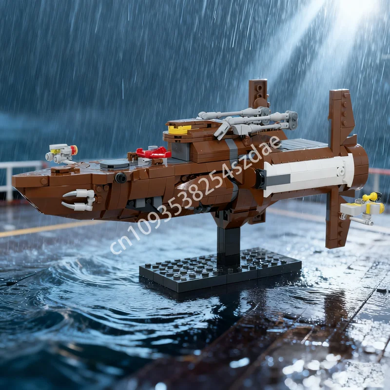 

971pcs MOC The Bebop Spaceed Model Building Blocks Architecture Assemble DIY Idea Christmas Gifts Education Toys Brick Kids