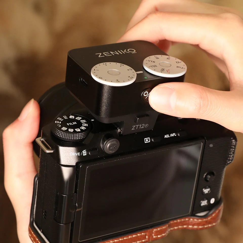 flash-para-camara-zeniko-zt12-ttl-con-medicion-automatica-retro-con-doble-dial-para-camaras-fuji-xt5-sony-a7m4-nikon-canon-r6