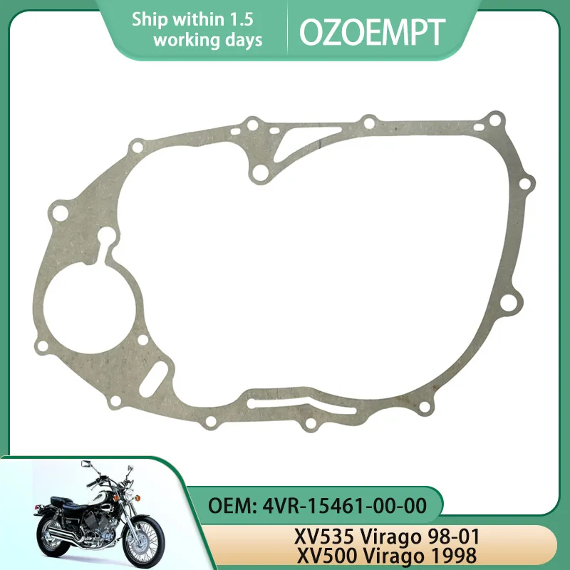 

Ремонтная прокладка картера двигателя OZOEMPT для XV535 Virago 98-01 XV500 Virago 1998 OEM: 4VR-15461-00-00