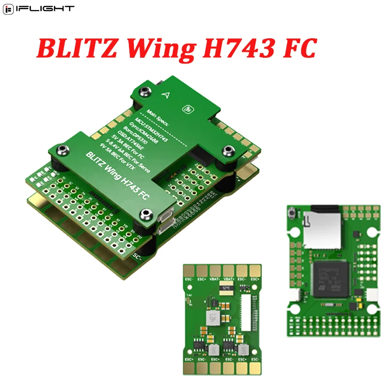 

iFlight BLITZ Wing H743 Flight Controller for FPV RC Drone