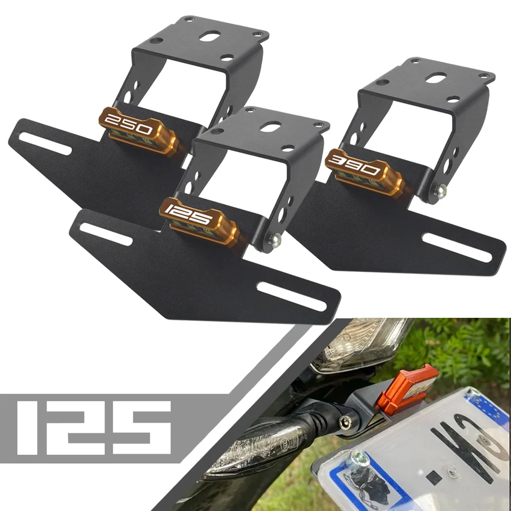 

License Plate Bracket Holder Duke390 Duke125 Duke250 2017 2018 2019 2020 2021 Accessories Motorcycle For KTM Duke 125/250/390