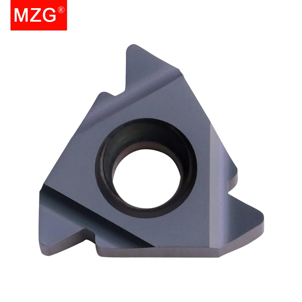 MZG-soporte de herramientas de roscado de carburo CNC, herramienta de torneado de acero inoxidable, 11ir.iso, 16ir.iso, ZP10