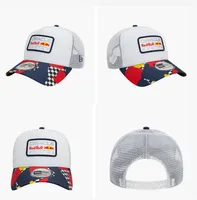 2025New Red Bull Hat Czech Perez Red Bull Racing Racing Hat Men's and Women's Outdoor Red Bull Sun Hat Red Bull Baseball Hat