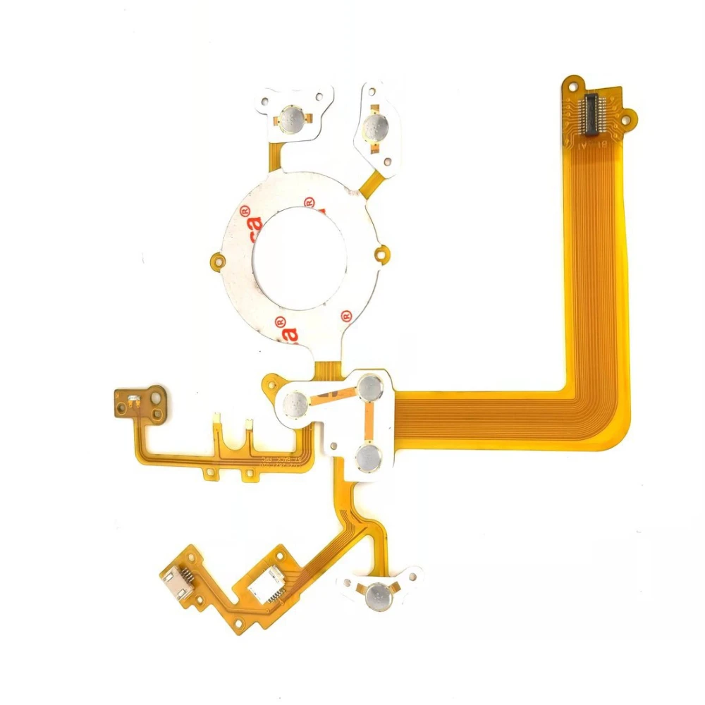 ใหม่ล่าสุดสำหรับ Canon EOS 60D สายเคเบิลด้านหลังกรอบเมนูแป้นแป้นเฟล็กซ์พร้อมซ็อกเก็ตอะไหล่กล้องถ่ายรูปอุปกรณ์เสริม