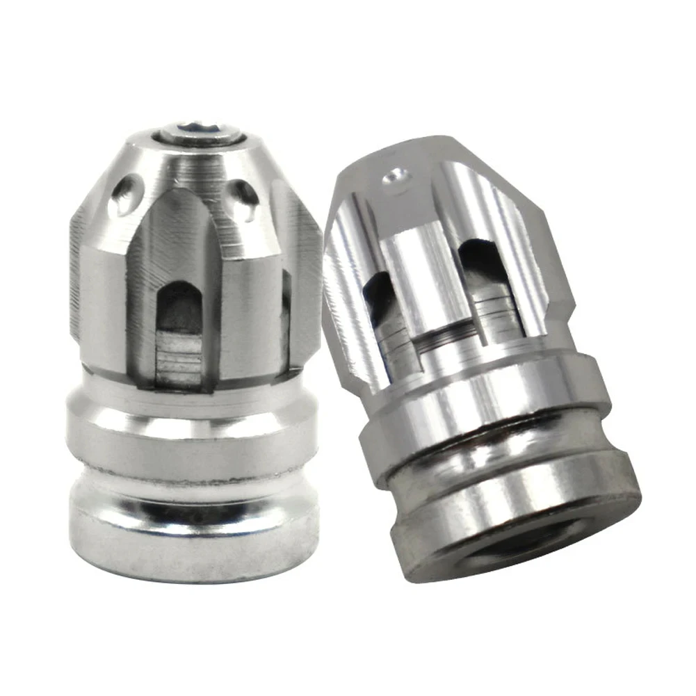 2pcs Motorcycle Aluminum Alloy Valve Cover Motorcycle Car Wheel Tire Valves Rim Stem Caps Air Waterproof Covers Decorate Parts
