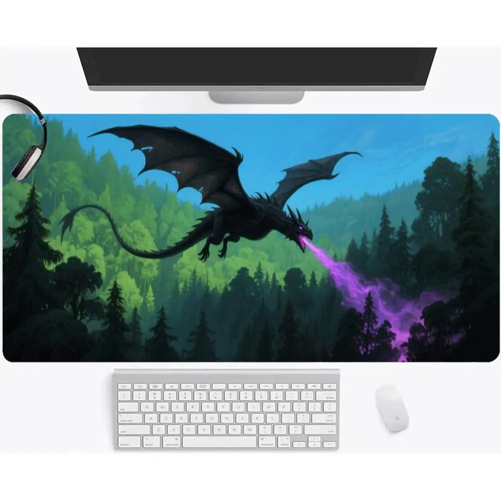 

Коврик для мыши, коврик для настольных аксессуаров, коврик для офисной спальни, противоскользящий коврик для клавиатуры, ноутбука, настольного компьютера, коврик для мыши