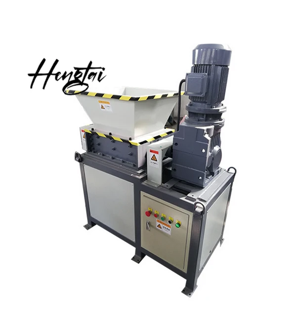 Industry Double Shaft Scrap Engine Metal Plastic Crusher Shredding Machine Waste Metal Shredder for Sale