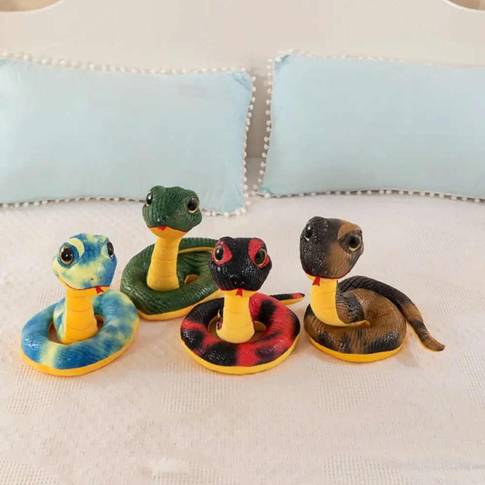 

Happy New Year Snake Year Plush Toy Good Luck Chinese Style Wealth Snake Year Mascot Toy Simulated Cartoon