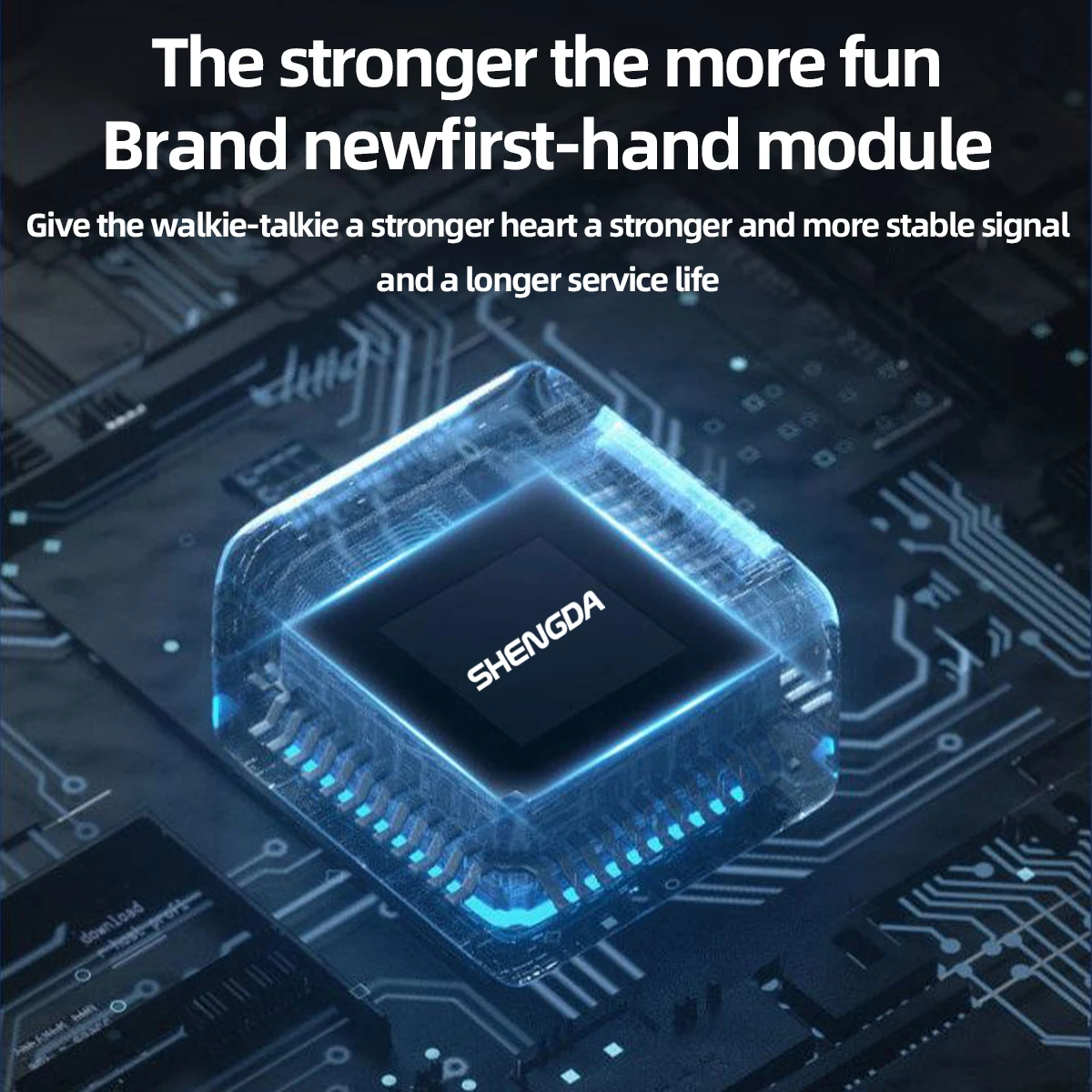 SD-DP4000 무전기 출력 10W 원키 주파수 매칭 채널 스캐닝 UHF/VHF 지원 대용량 배터리